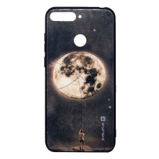 Evelatus Aizmugurējais vāciņš Evelatus Huawei Y6 2018 Picture Glass Case Catching Dream