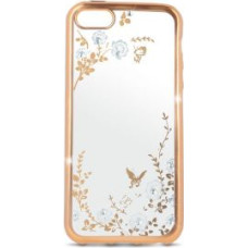 Beeyo Aizmugurējais vāciņš Beeyo LG X Power Secret Garden TPU Gold