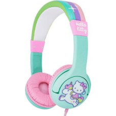 OTL Vadu skaļruņi OTL  Wired headphones for Kids OTL Hello Kitty Rainbow (turquoise)