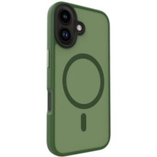 Evelatus Aizmugurējais vāciņš Evelatus Apple iPhone 16 Hybird Case With Magsafe PC+TPU Green