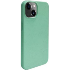 Ilike Aizmugurējais vāciņš iLike Apple iPhone 14 Silicone plastic case Eco Print Design Flower Green