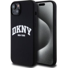 Dkny Aizmugurējais vāciņš DKNY - DKNY Liquid Silicone Arch Logo MagSafe Case for iPhone 15 Plus Black