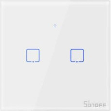 Sonoff Viedierīce Sonoff  Smart Switch WiFi + RF 433 Sonoff T1 EU TX (2-channel)