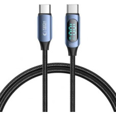 Tech-Protect Kabelis Tech-Protect  Tech-Protect UltraBoost cable with LED display USB-C / USB-C PD 100W 5A 1m - blue