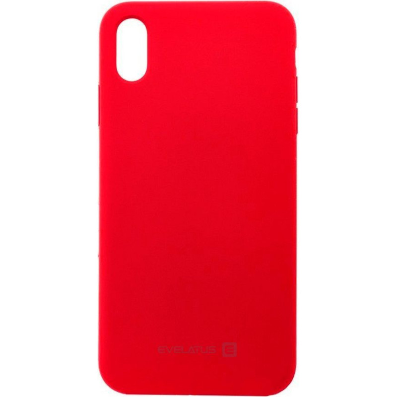 Evelatus Aizmugurējais vāciņš Evelatus Apple iPhone XR Nano Silicone Case Soft Touch TPU Red