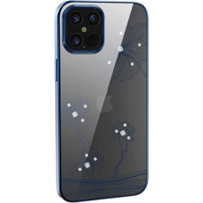 Devia Maciņi Devia Apple Crystal Flora case iPhone 12 mini blue