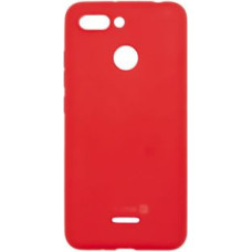 Evelatus Aizmugurējais vāciņš Evelatus Xiaomi Redmi 6 Nano Silicone Case Soft Touch TPU Red