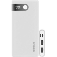 Dudao Ārējais akumulators Dudao  Dudao powerbank 10000 mAh 2x USB / USB Type C / micro USB 2 A with LED screen white (K9Pro-01)