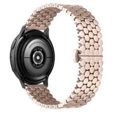 Beline Siksniņa Beline  Beline pasek Watch 20mm Metal Honeycomb różowo-złoty /rosegold box