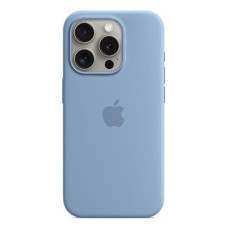 Apple Aizmugurējais vāciņš Apple - iPhone 15 Pro Max Silicone Case with MagSafe - Winter Blue