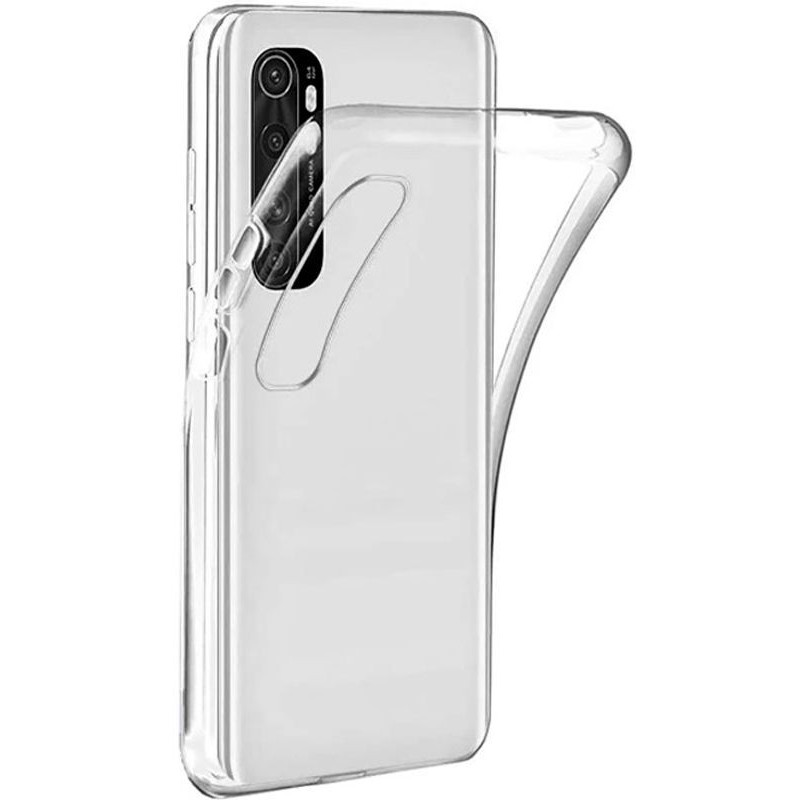 Evelatus Aizmugurējais vāciņš Evelatus Xiaomi Mi Note 10 Lite Clear Silicone Case 1.5mm TPU Transparent