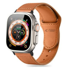 Tech-Protect Siksniņa Tech-Protect  Tech-Protect Naturalfit Strap for Apple Watch 4 / 5 / 6 / 7 / 8 / 9 / SE / Ultra 1 / 2 (42 / 44 / 45 / 49 mm) - Brown