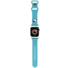 Hello Kitty Siksniņa Hello Kitty  Hello Kitty Silicone Kitty Head strap for Apple Watch 38/40/41mm - blue