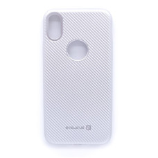 Evelatus Aizmugurējais vāciņš Evelatus Apple iPhone X Carbon Silver