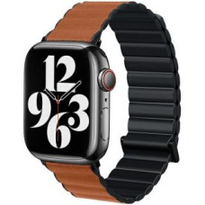 Beline Siksniņa Beline  Beline pasek Apple Watch Magnetic Pro 38/40/41mm czarno/brązowy black/brown box