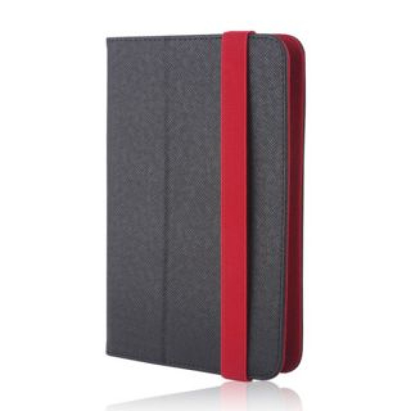 Ilike Maciņš grāmata iLike Universal Universal case Orbi for tablet 7-8 Black Red