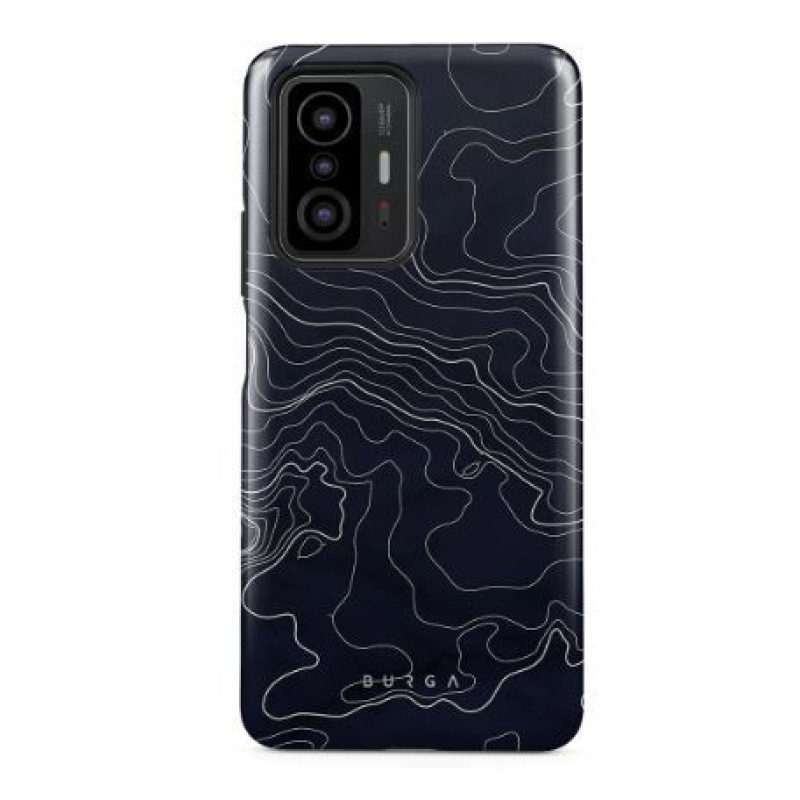 Ilike Aizmugurējais vāciņš iLike Xiaomi Mi 11 Lite 5G NE/Lite/Lite 5G Burga Drifting Shores - Line Art Tough Case