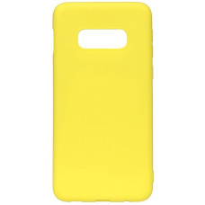 Evelatus Aizmugurējais vāciņš Evelatus Samsung Galaxy S10e Nano Silicone Case Soft Touch TPU Yellow