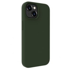 Evelatus Aizmugurējais vāciņš Evelatus Apple iPhone 15 Premium Magsafe Soft Touch Silicone Case Dark Olive