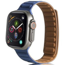 Beline Siksniņa Beline  Beline pasek Apple Watch Magnetic 38/40/41mm niebieski /blue