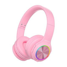 Polarpro Vadu austiņas PolarPro  Wireless Headphones for kids PowerLocus PLED (pink)