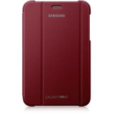 Samsung Maciņš grāmata Samsung  GT-P3110/P3100 Galaxy Tab 2 7.0 EFC-1G5SREC Dark Red