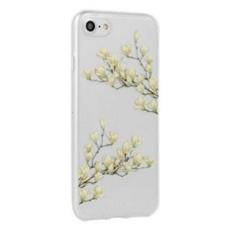 OEM Aizmugurējais vāciņš OEM Apple Iphone Xr Jasmine Floral Case Transparent