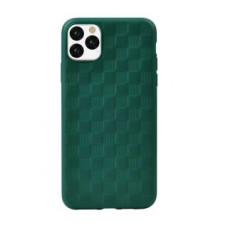 Devia Maciņi Devia Apple Woven2 Pattern Design Soft Case iPhone 11 Pro Max green