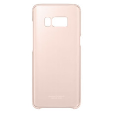 Samsung Aizmugurējais vāciņš Samsung  QG955CPE Clear Cover for Galaxy S8+ G955 Pink