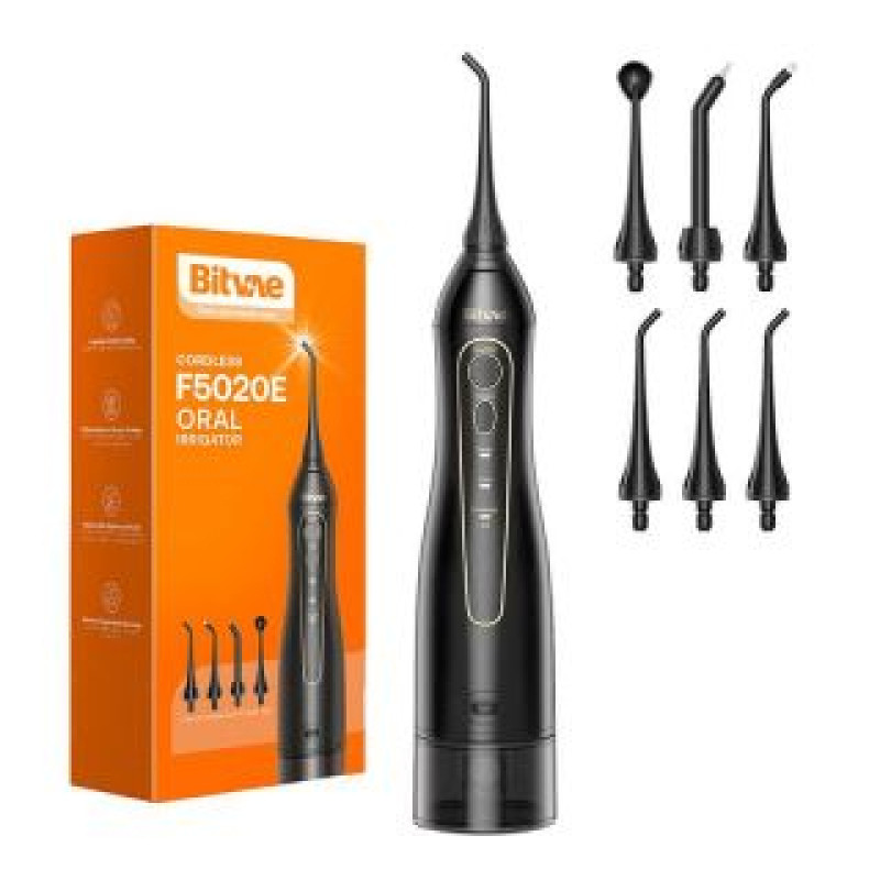 Bitvae Zobu birste Bitvae  Water flosser with nozzles set Bitvae BV 5020E (Black)