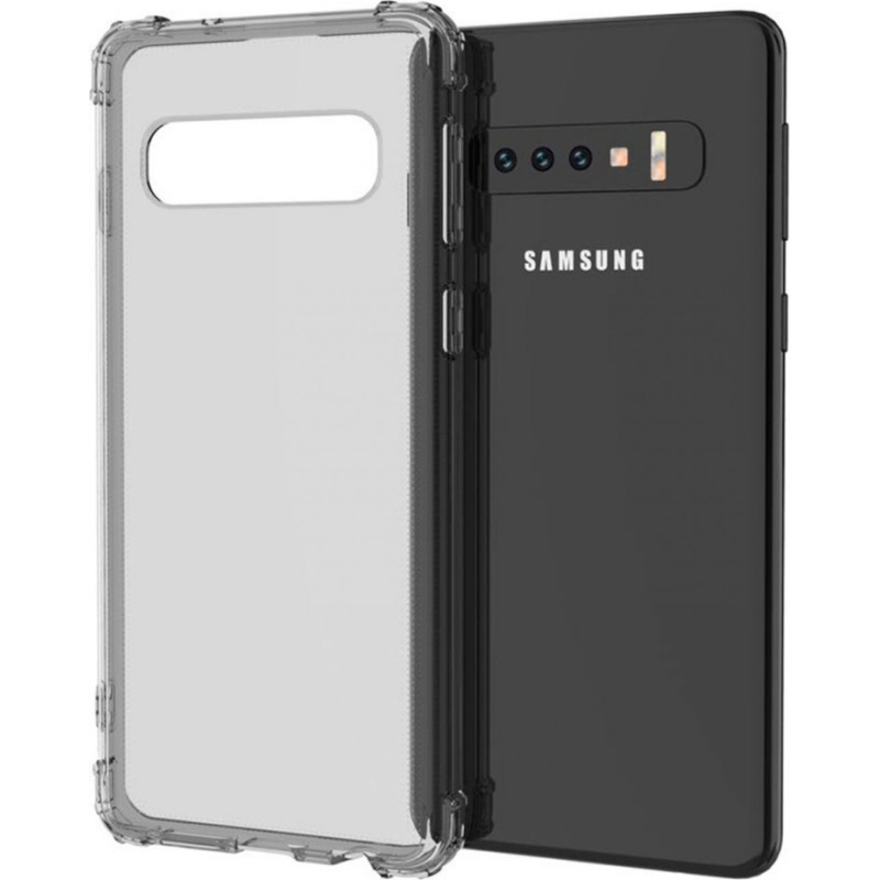 Evelatus Aizmugurējais vāciņš Evelatus Samsung Galaxy S10 Military Shockproof Silicone Case TPU Black