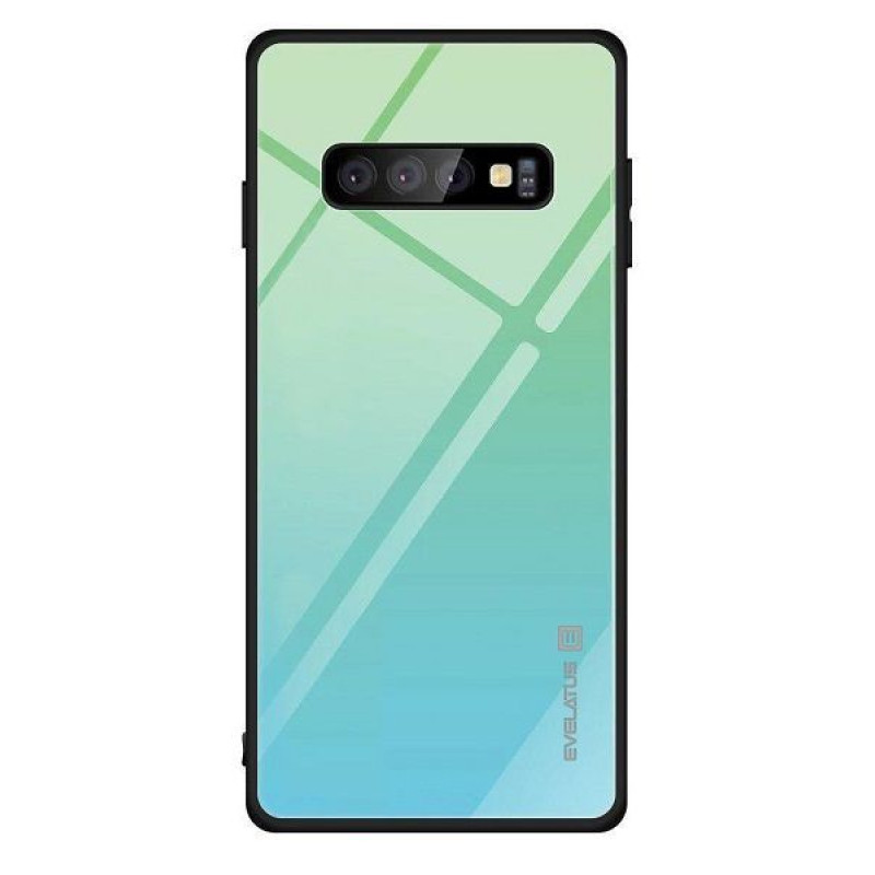 Evelatus Aizmugurējais vāciņš Evelatus Samsung Galaxy A50 Gradient Glass Case 6 Lagoon