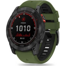 Tech-Protect Siksniņa Tech-Protect  Tech-Protect IconBand Pro Strap for Garmin Fenix ​​3 / 5X / 3HR / 5X Plus / 6X / 6X Pro / 7X - Dark Green/Black