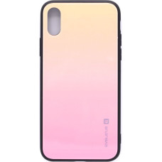 Evelatus Aizmugurējais vāciņš Evelatus Apple iPhone X/Xs Gradient Glass Case 1 Mild Melon