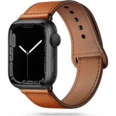 Tech-Protect Siksniņa Tech-Protect  Tech-Protect Leatherfit strap for Apple Watch 4 / 5 / 6 / 7 / 8 / 9 / SE (38/40/41 mm) - brown