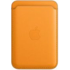 Apple Aizmugurējais vāciņš Apple - iPhone Leather Wallet with MagSafe - California Poppy