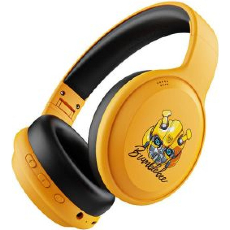 Transformers Bezvadu austiņas Transformers  Transformers TF-G06 wireless headphones (yellow)