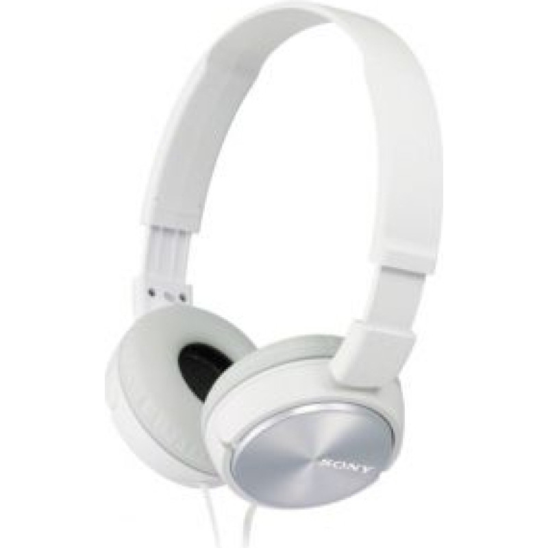 Sony Bezvadu austiņas Sony  Foldable Headphones MDR-ZX310 Headband/On-Ear, White