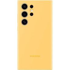 Samsung Aizmugurējais vāciņš Samsung - EF-PS928TYE Samsung Silicone Cover for Galaxy S24 Ultra Yellow