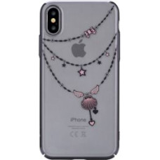 Devia Aizmugurējais vāciņš Devia Apple iPhone X Crystal Shell Case Black