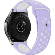 Beline Siksniņa Beline  Beline pasek Watch 22mm Sport Silicone fioletowo-biały purple/white box