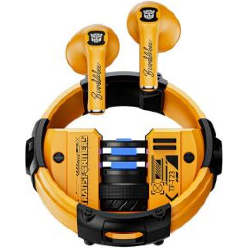 Transformers Bezvadu austiņas Transformers  TWS Transformers TF-T23(yellow) headphones