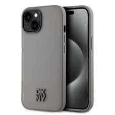 Dkny Aizmugurējais vāciņš DKNY - DKNY PU Leather Stack Logo Magsafe Case for iPhone 15 Grey