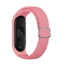 Beline Siksniņa Beline  Beline pasek Mi Band 7/6/5 Textile pink/róż