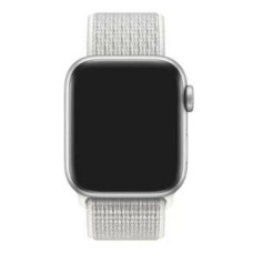 Apple Siksniņa Apple  Pasek Apple Watch MX802AM/A 38/40/41mm Nike Sport Loop Summit biały/white