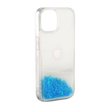 Ilike Aizmugurējais vāciņš iLike Apple iPhone 11 Silicone Case Water Glitter Blue