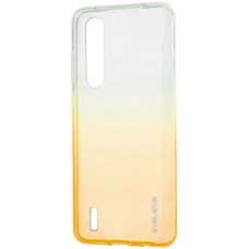 Evelatus Aizmugurējais vāciņš Evelatus Xiaomi Mi 9 Lite Gradient TPU Case Gold