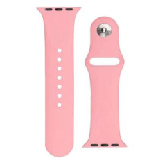 Hurtel Siksniņa Hurtel  Silicone Strap APS Silicone Band for Watch 9 / 8 / 7 / 6 / 5 / 4 / 3 / 2 / SE (41 / 40 / 38mm) Strap Watch Bracelet Pink