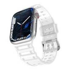 Hurtel Aizmugurējais vāciņš Hurtel - Strap Triple Protection Apple Watch Ultra Band, SE, 9, 8, 7, 6, 5, 4, 3, 2, 1 (49, 45, 44, 42 mm) Band Bracelet Transparent