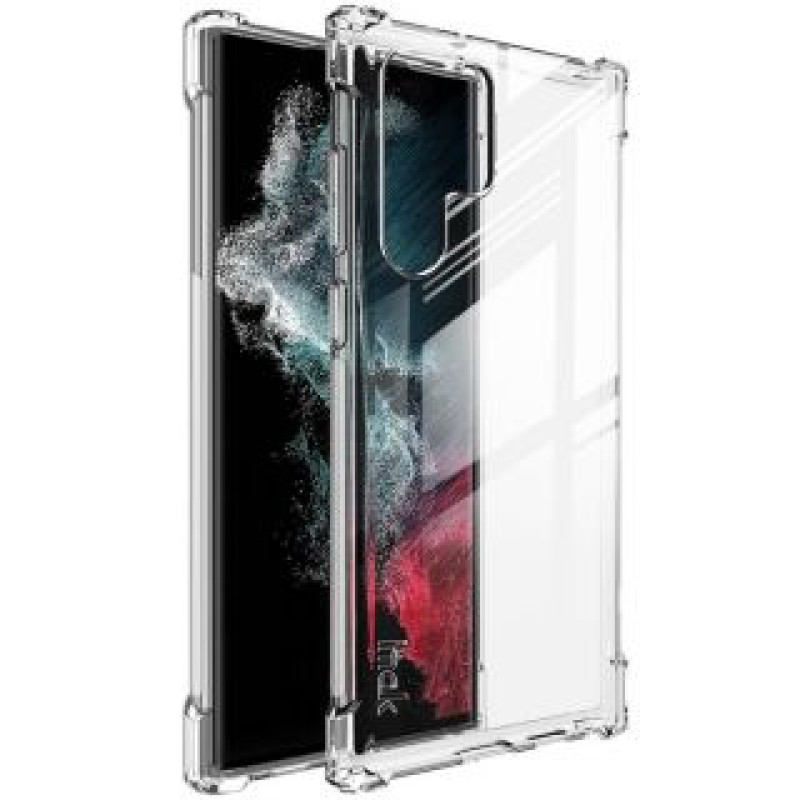 Evelatus Aizmugurējais vāciņš Evelatus Samsung Galaxy S22 Ultra Military Shockproof Silicone Case TPU Transparent